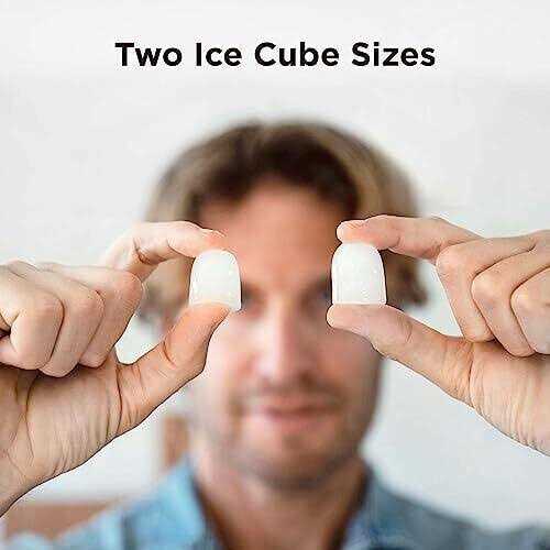 Silonn Ice Maker Countertop, 9 Cubes Ready in 6 Mins, 26lbs in 24Hrs, Self-Cleaning Ice Machine with Ice Scoop and Basket