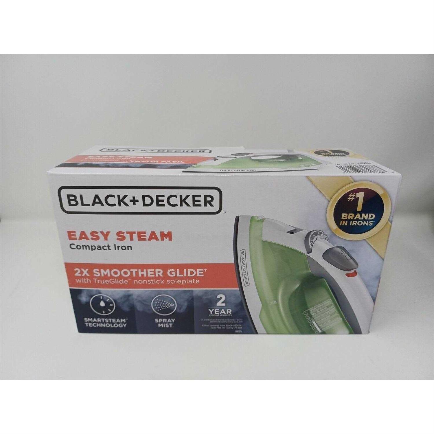 Black+decker Easy Steam Compact Iron