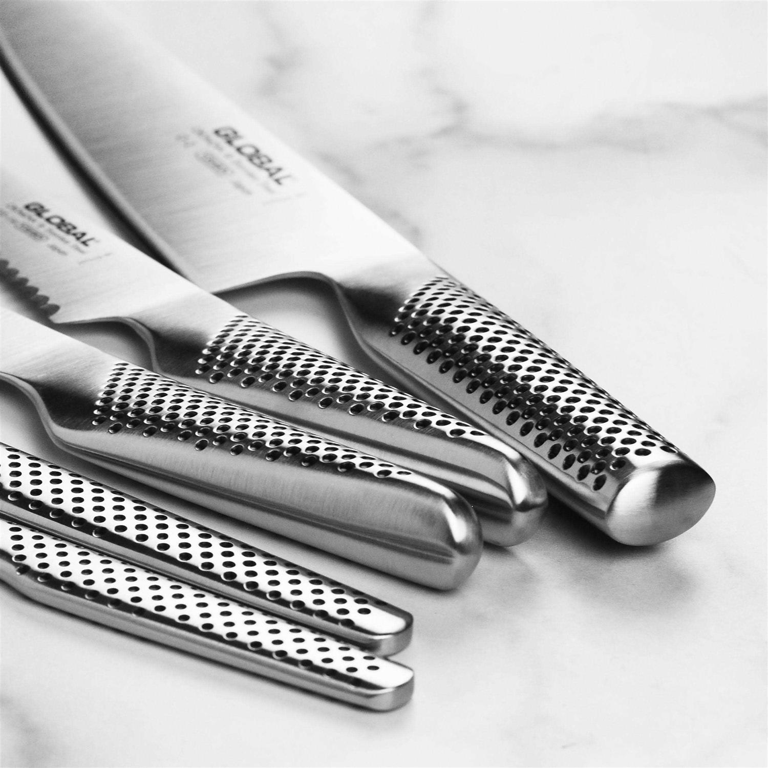 Global Osaka 6 Piece Knife Block Set