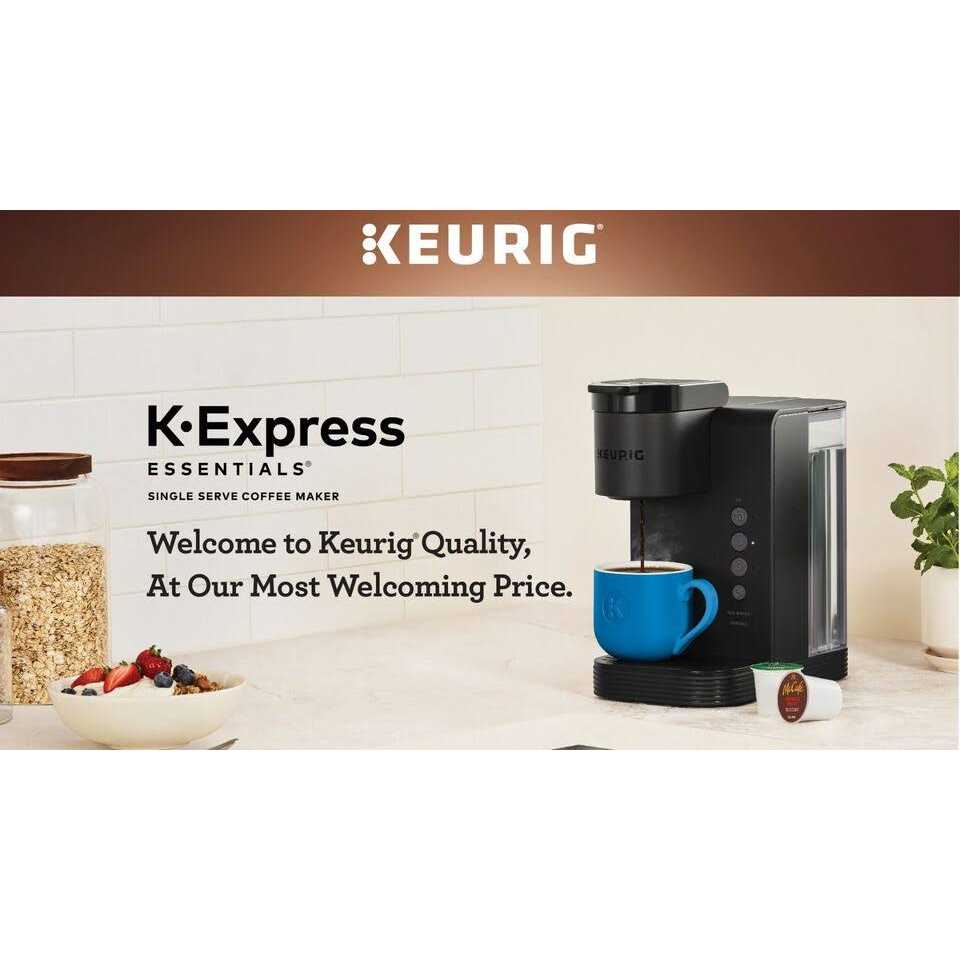 Keurig K-Express Essentials Single Serve K-Cup Pod Coffee Maker