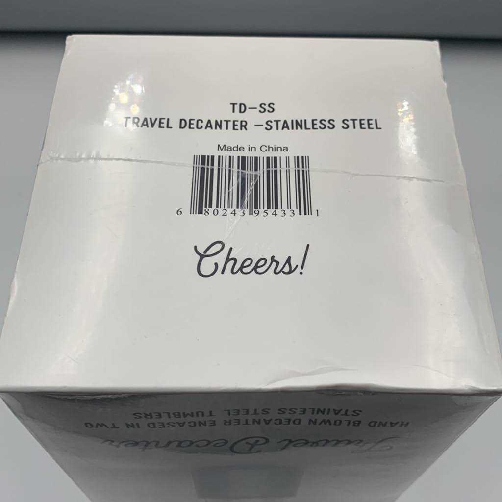 Aged & Ore Double Insulated Travel Decanter