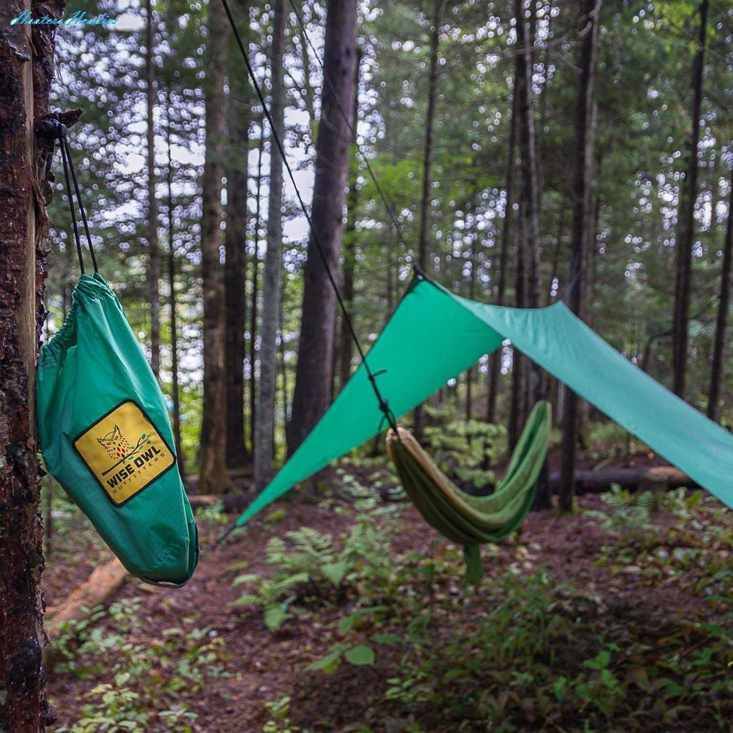 Wise Owl Outfitters Hammock Tarp Hammock Tent Rain Tarp for Camping Hammock