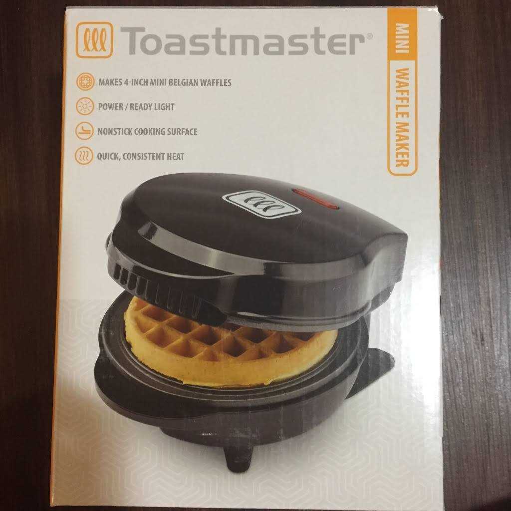 Toastmaster Mini Waffle Maker