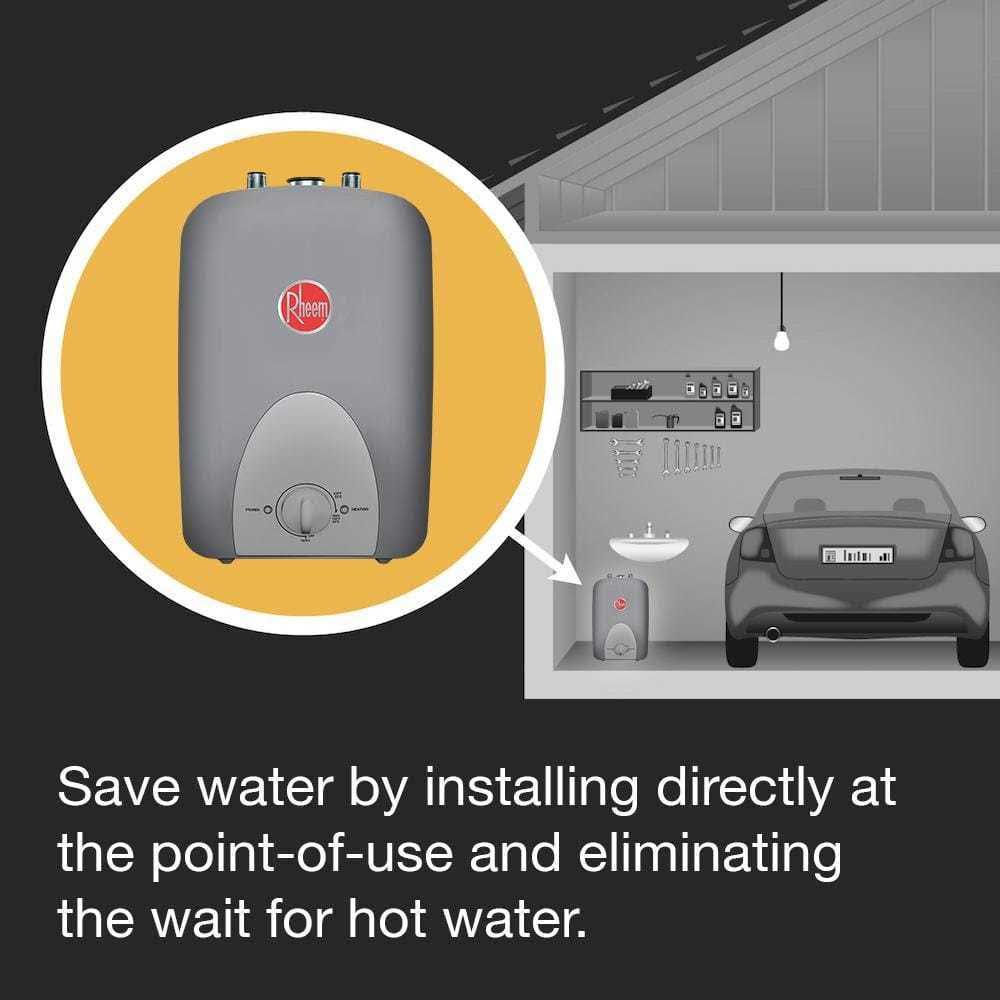 Rheem Minitank 120-Volt Compact Point of Use Electric Water Heater
