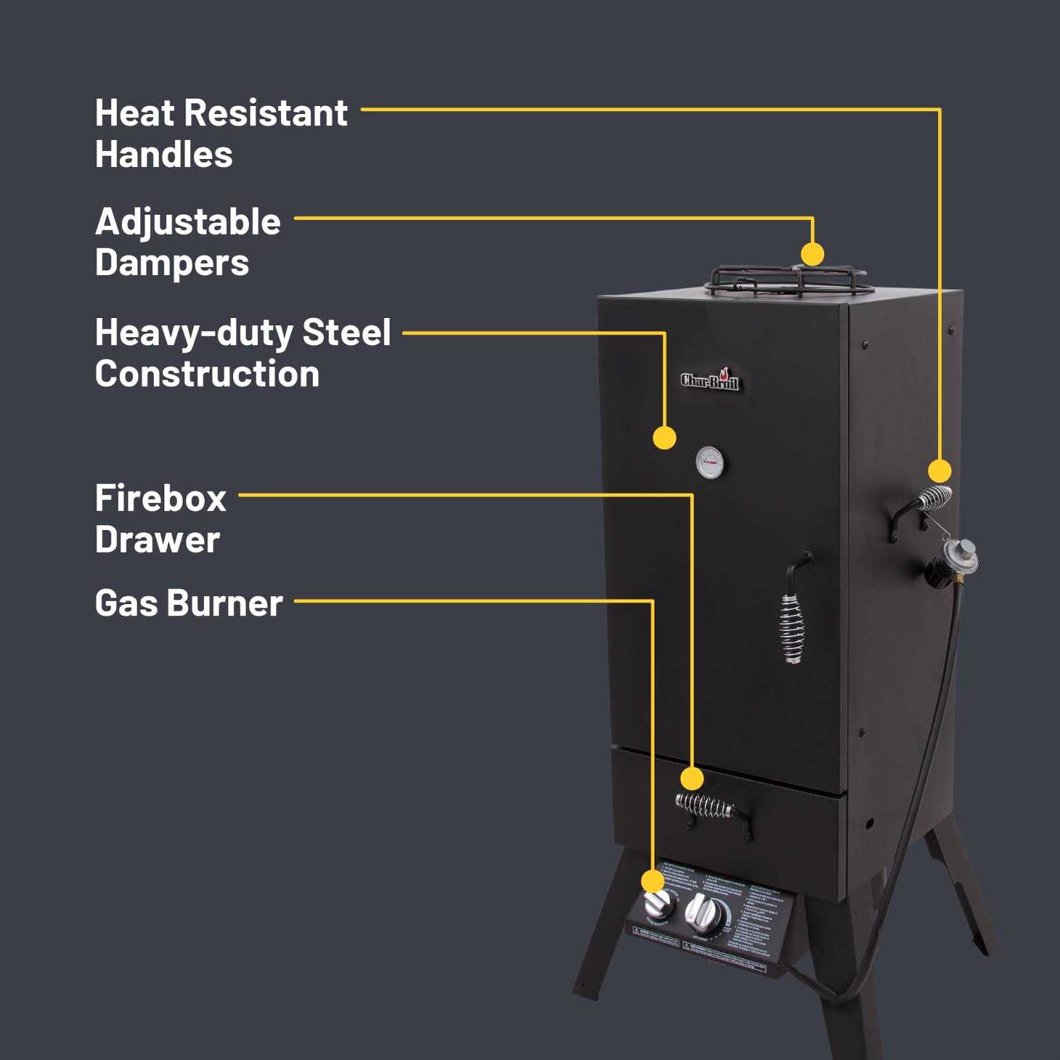 Char Broil Vertical Gas Smoker