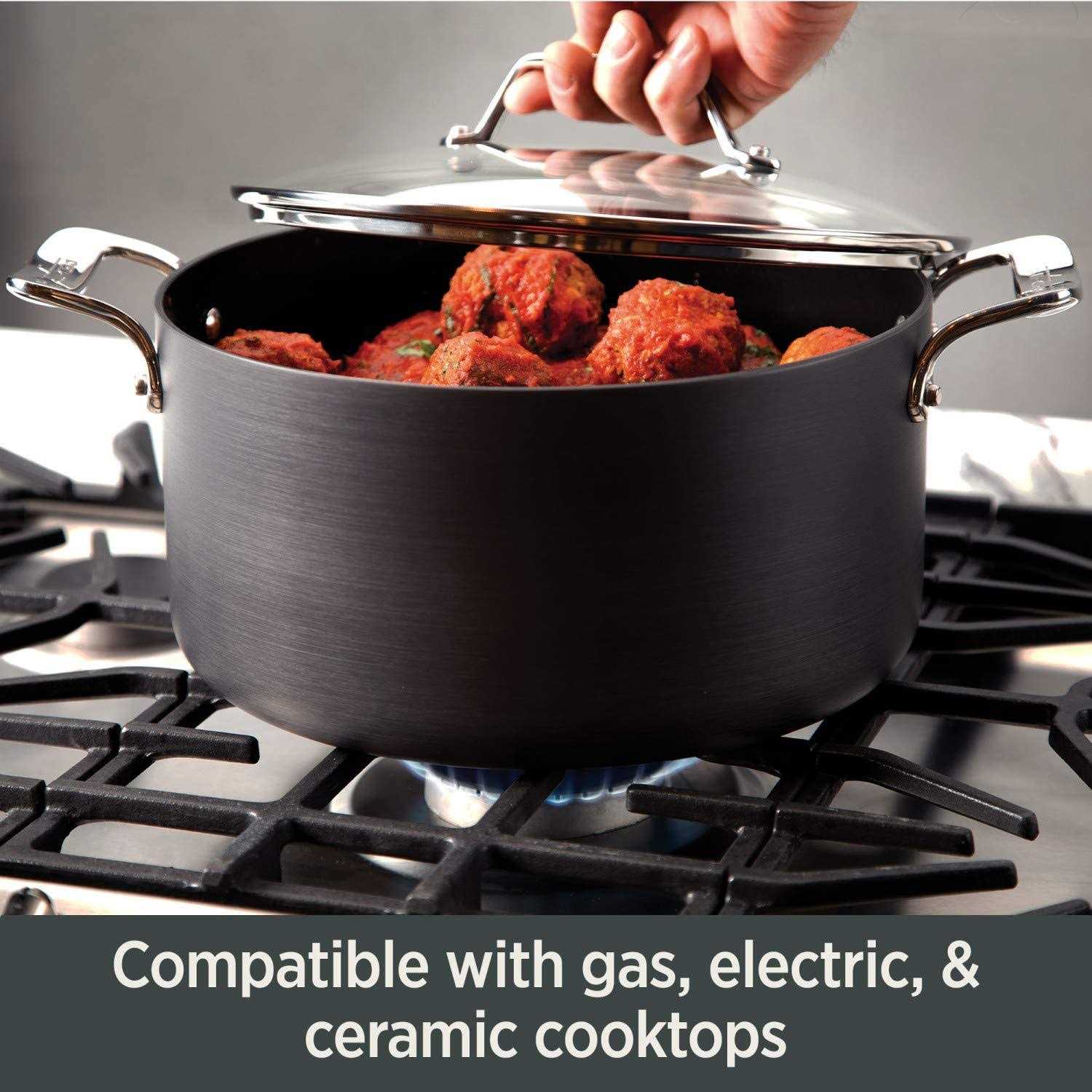 All-Clad H9112S64 Essentials Nonstick Fry Pan Set