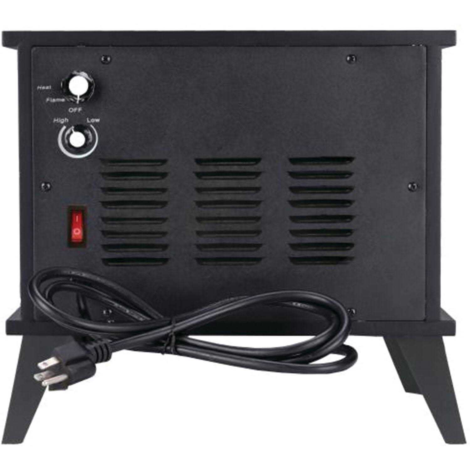 Lifesmart 1000W Tabletop Infrared Fireplace Space Heater with Flame Effect FEJ16C