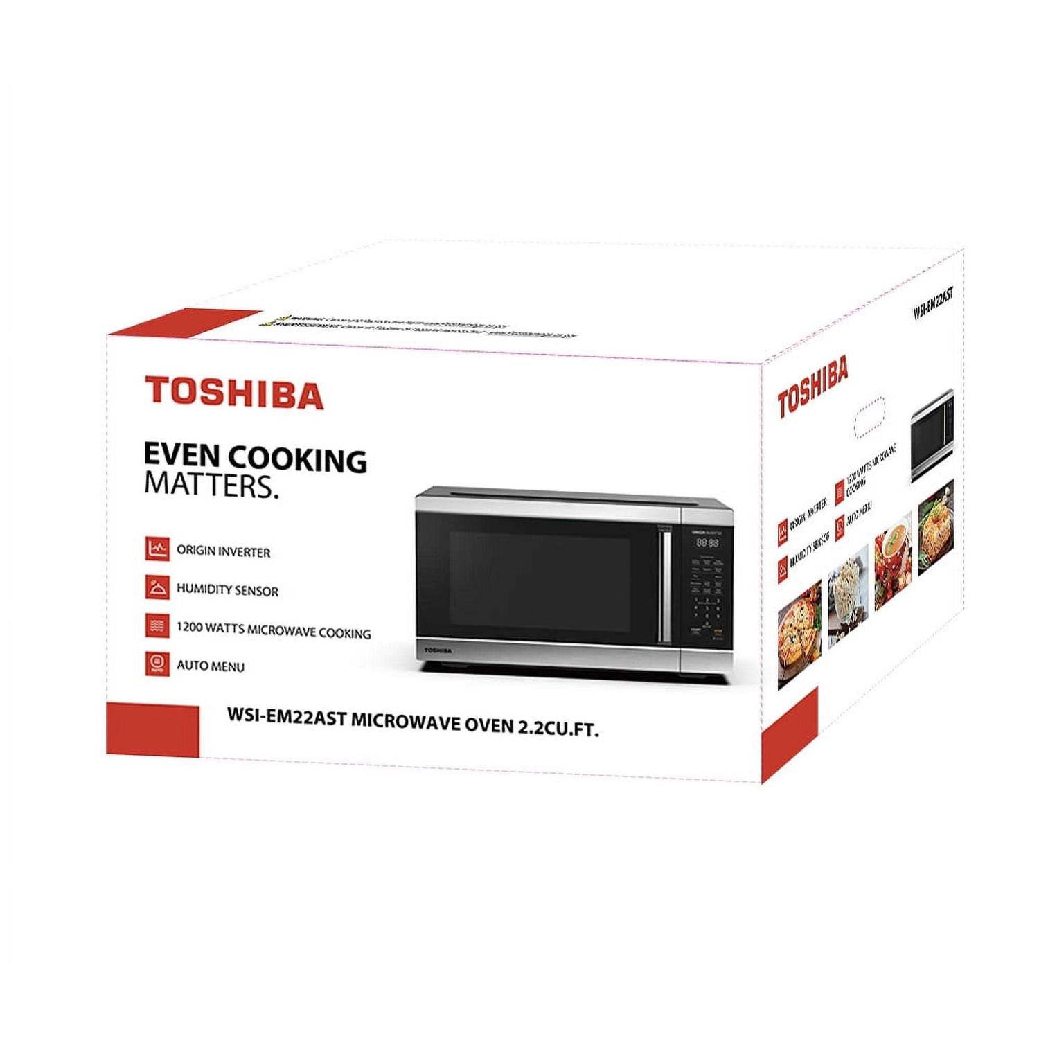 Toshiba 2.2 cu. ft. Countertop Microwave Oven