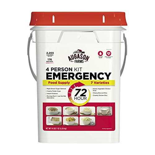 Augason Farms 72-Hour 4 Person Emergency Food Storage Kit
