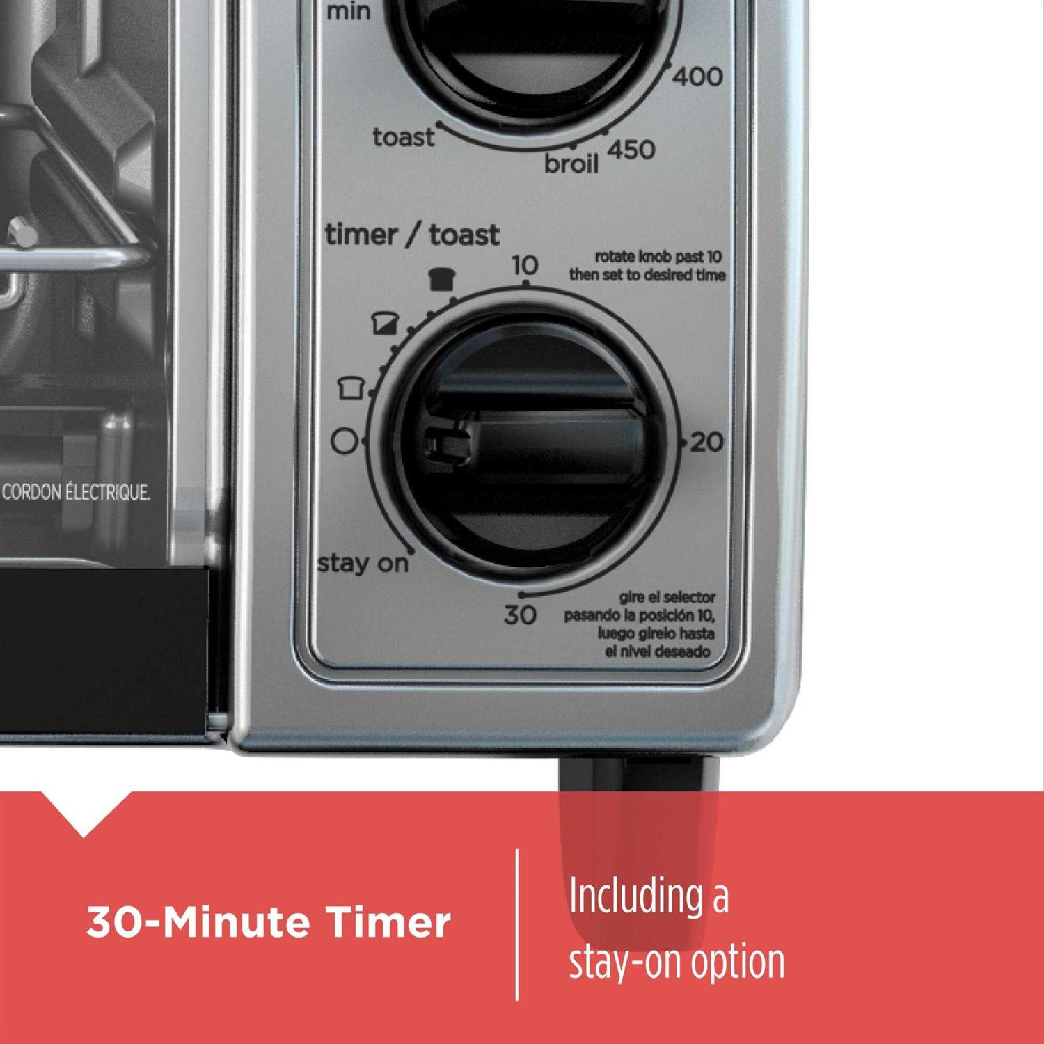 Black & Decker 4 Slice Toaster Oven