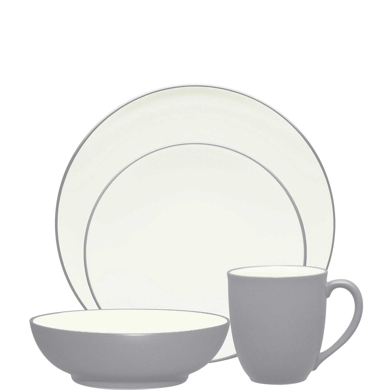 Noritake 4-Piece Colorwave Rim Place Setting