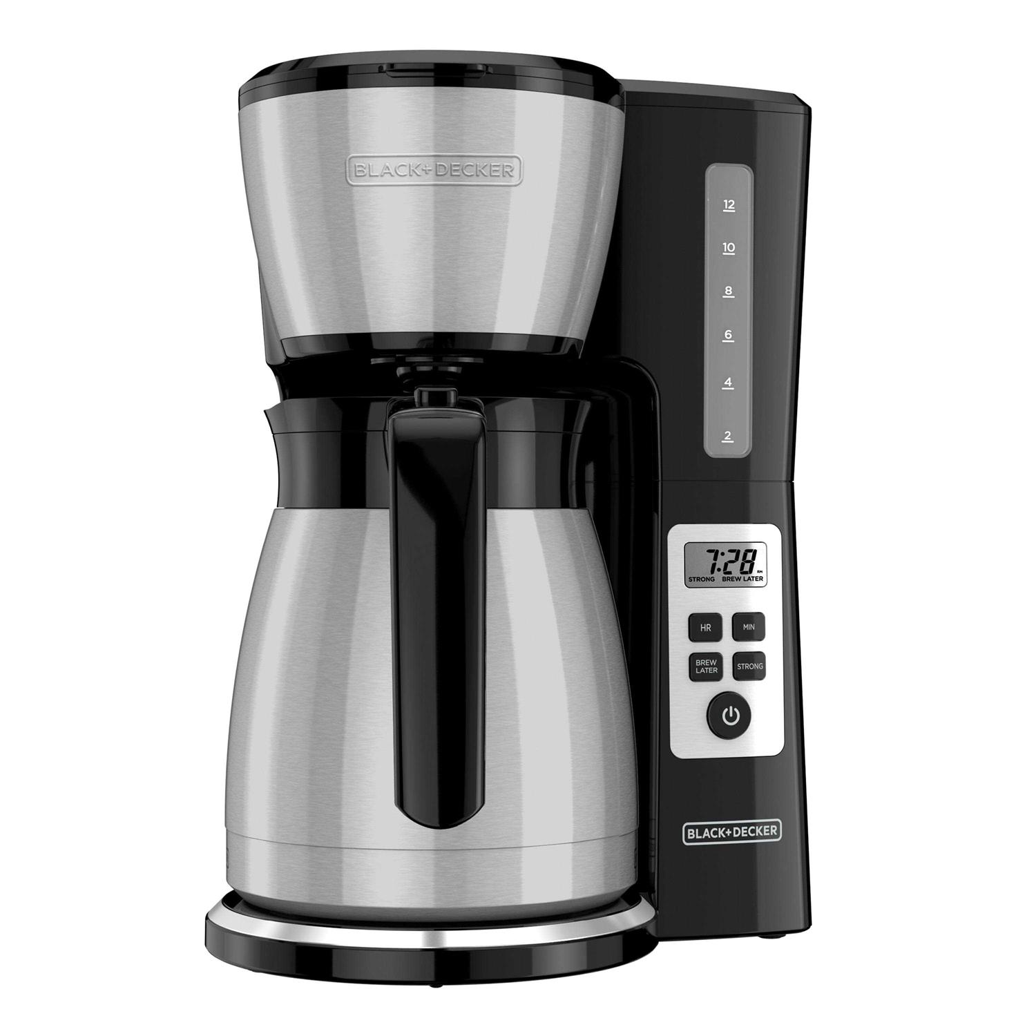 BLACK+DECKER 12-Cup Thermal Coffee Maker