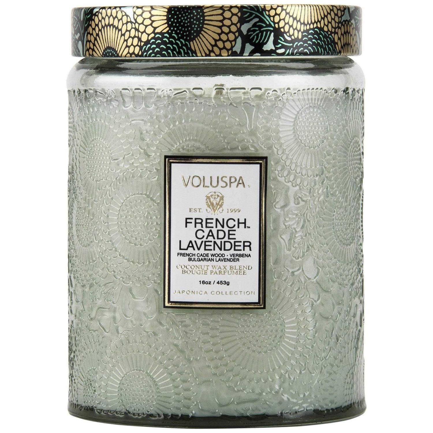 Voluspa Large Glass Jar Candle