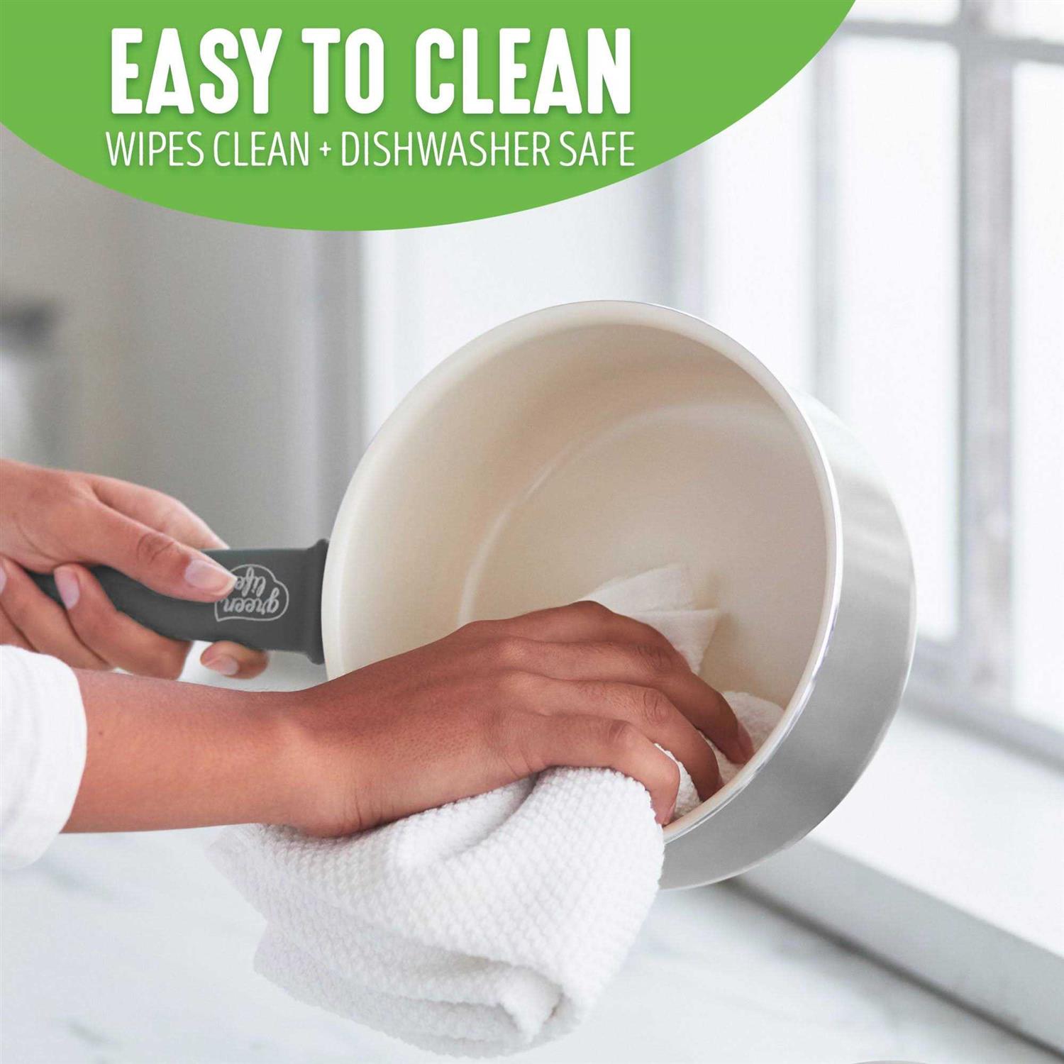 Greenlife 18-Piece Soft Grip Toxin-Free Healthy Ceramic Non-Stick Cookware Set