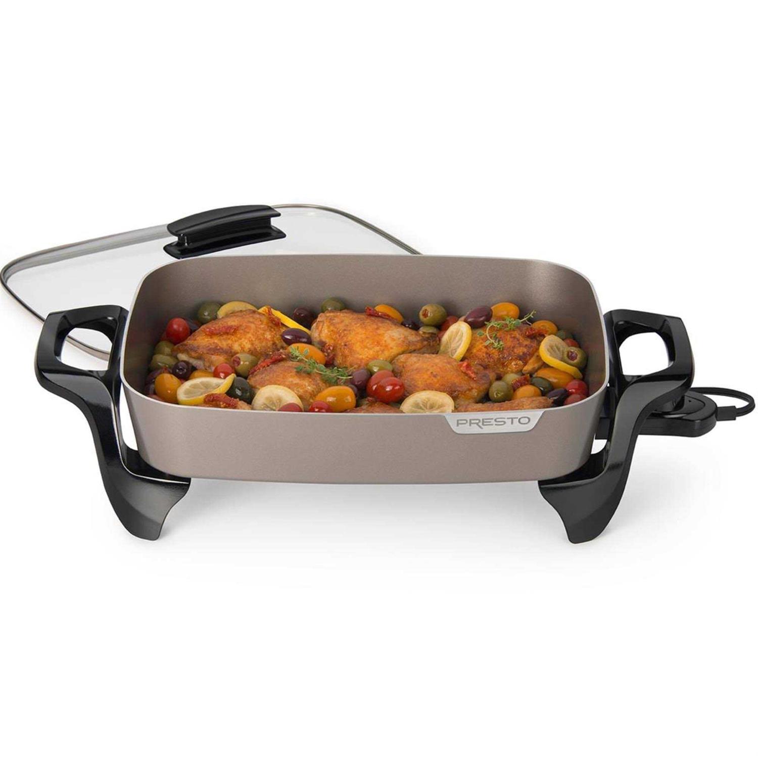 Presto Ceramic Electric Skillet