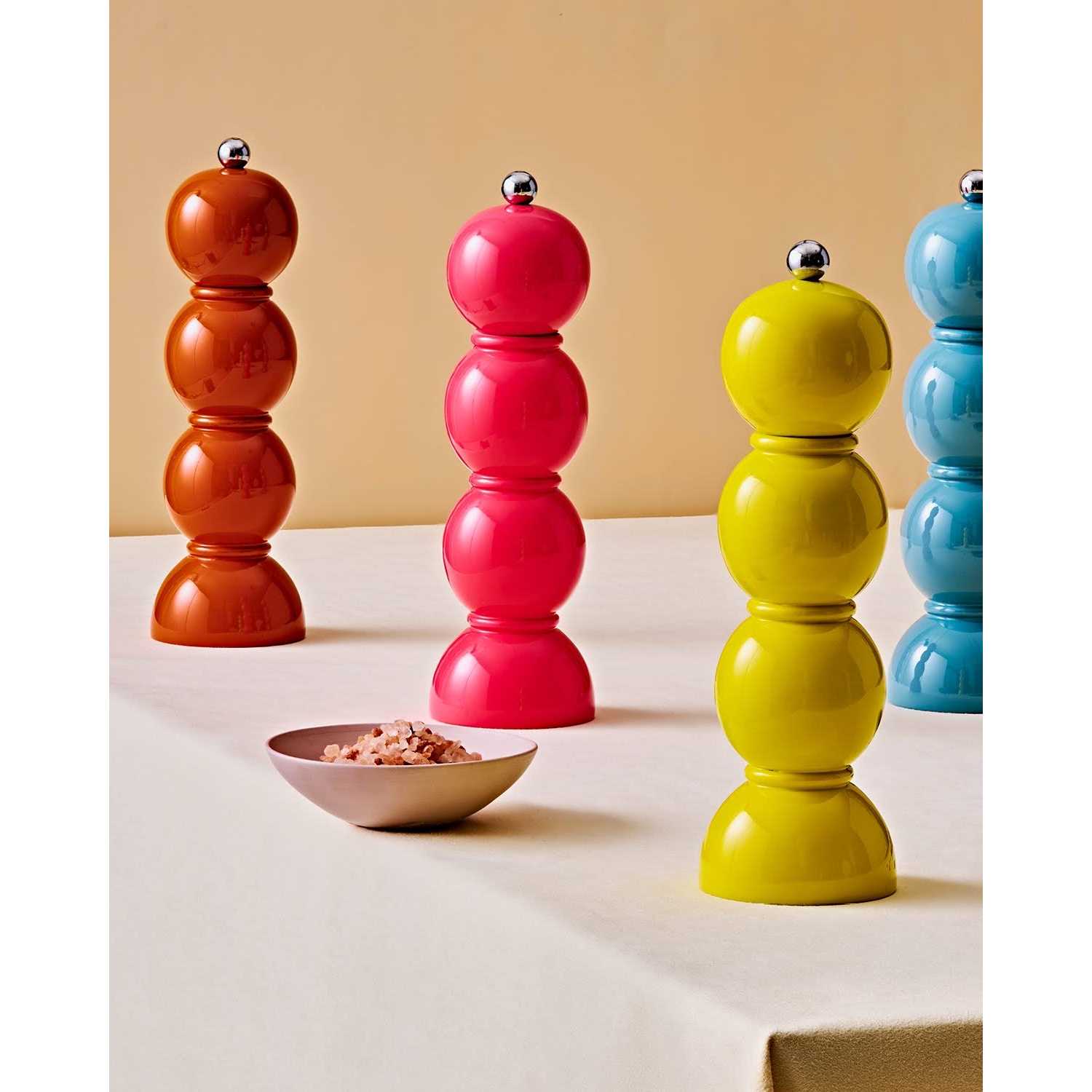 Addison Ross Bobbin Salt or Pepper Mill Grinder Lacquer