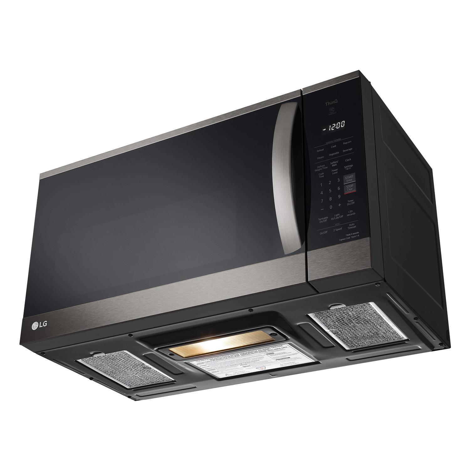 LG 1.8 Cu Ft Over The Range Microwave
