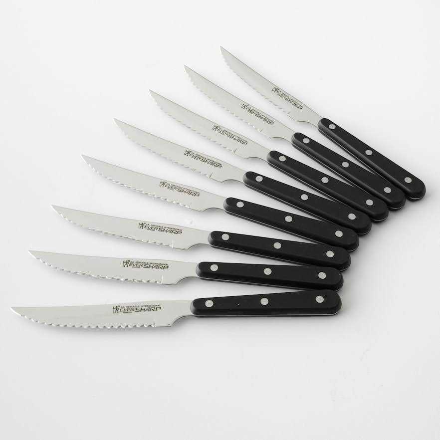 J.A. Henckels International 8 Piece Serrated Steak Knife Set