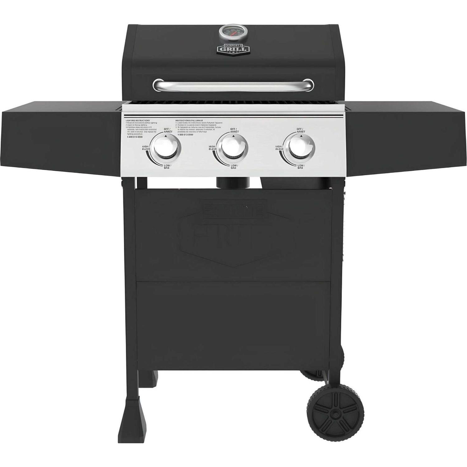 Expert Grill 3 Burner Propane Gas Grill in Black