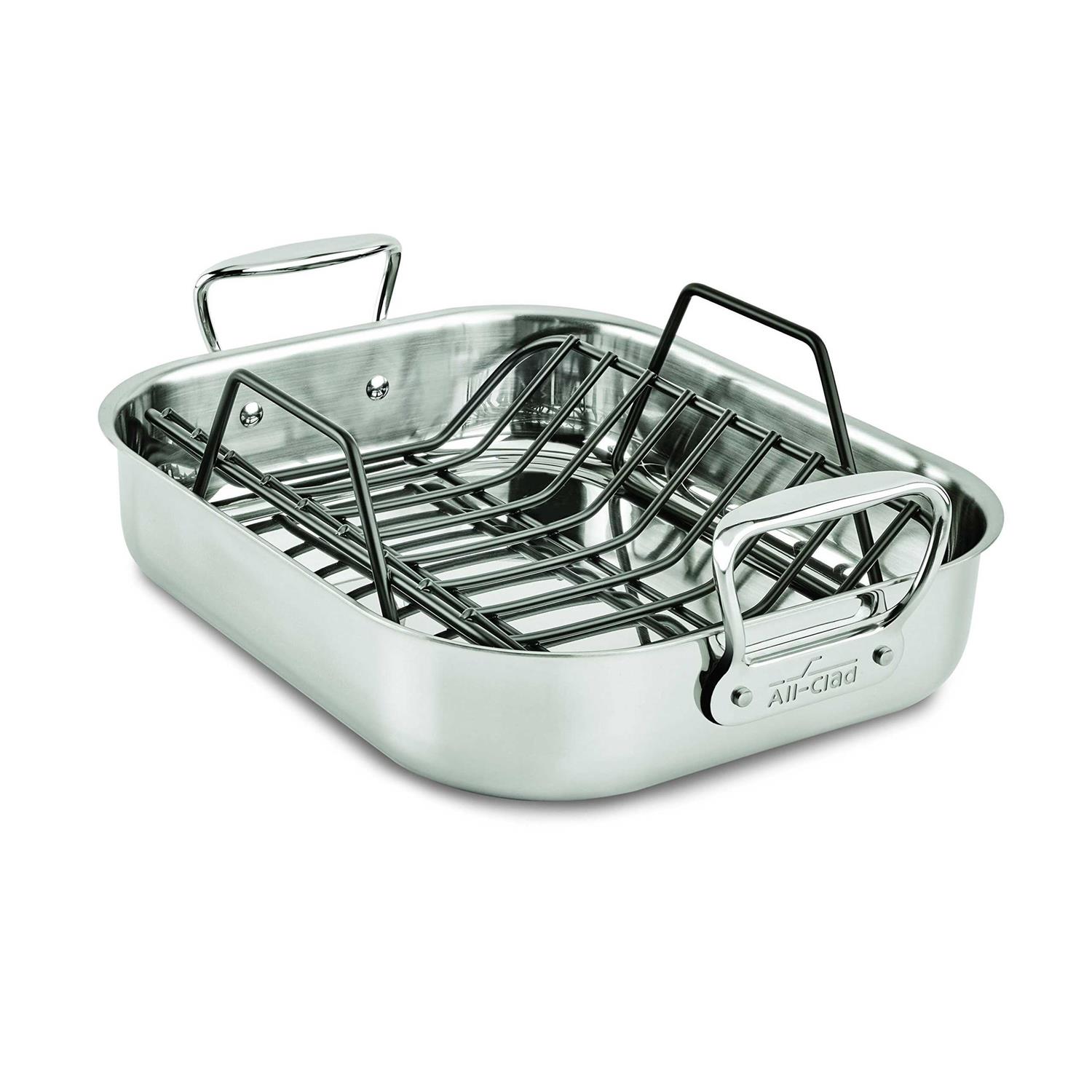 All-Clad Stainless Steel Roaster with Rack