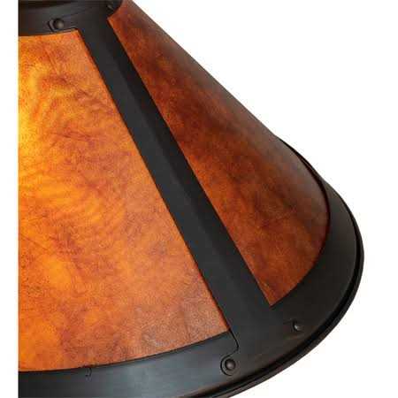 Meyda Tiffany Sutter Shade in Amber Mica