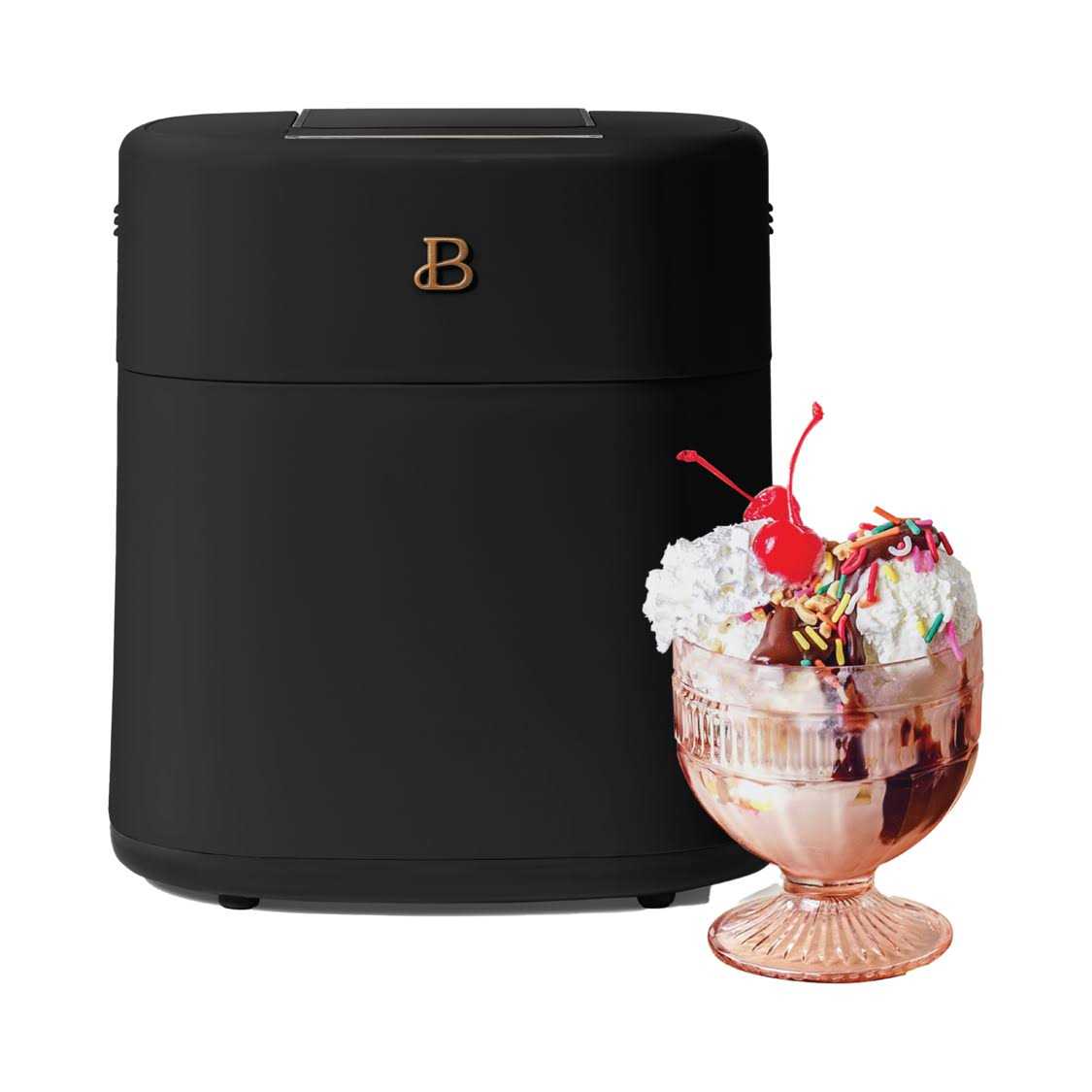 Beautiful Ice Cream Maker with Touch Activated Display 1.5QT