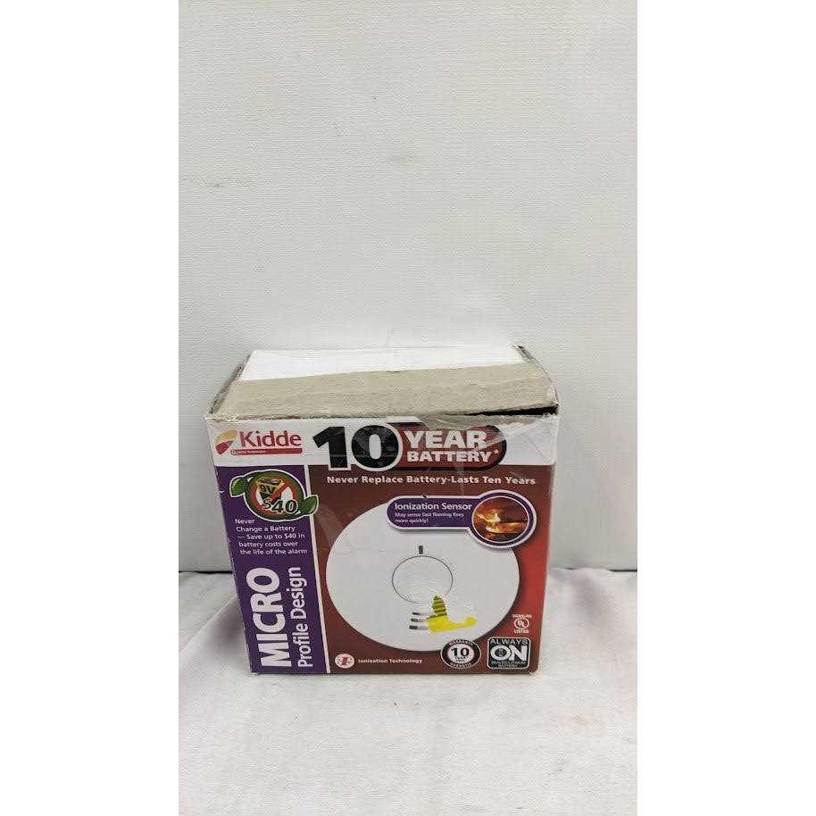 Kidde Micro 10-Year Sealed Battery Smoke Alarm