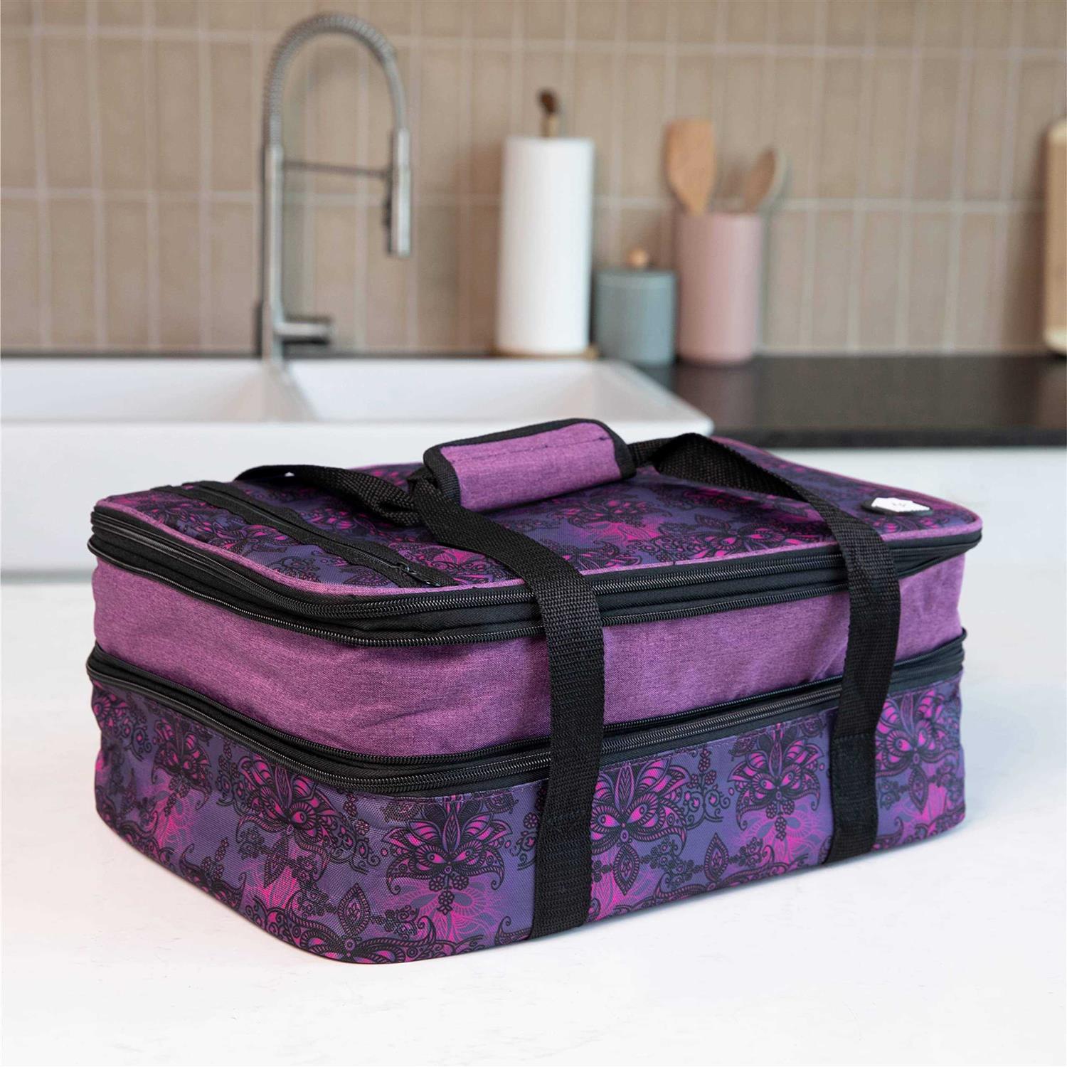 Vp Home Double Casserole Insulated Travel Carry Bag