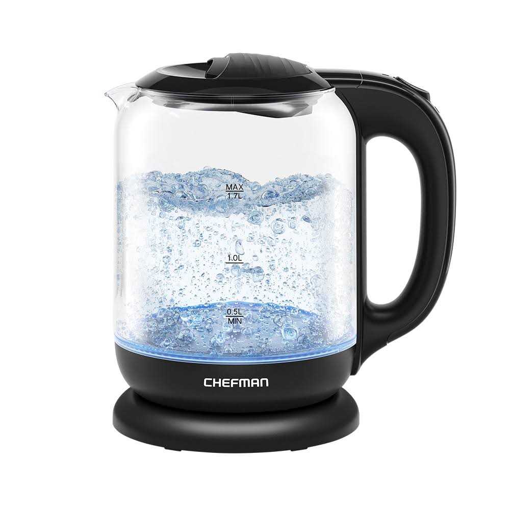 Chefman Electric Glass Tea Kettle