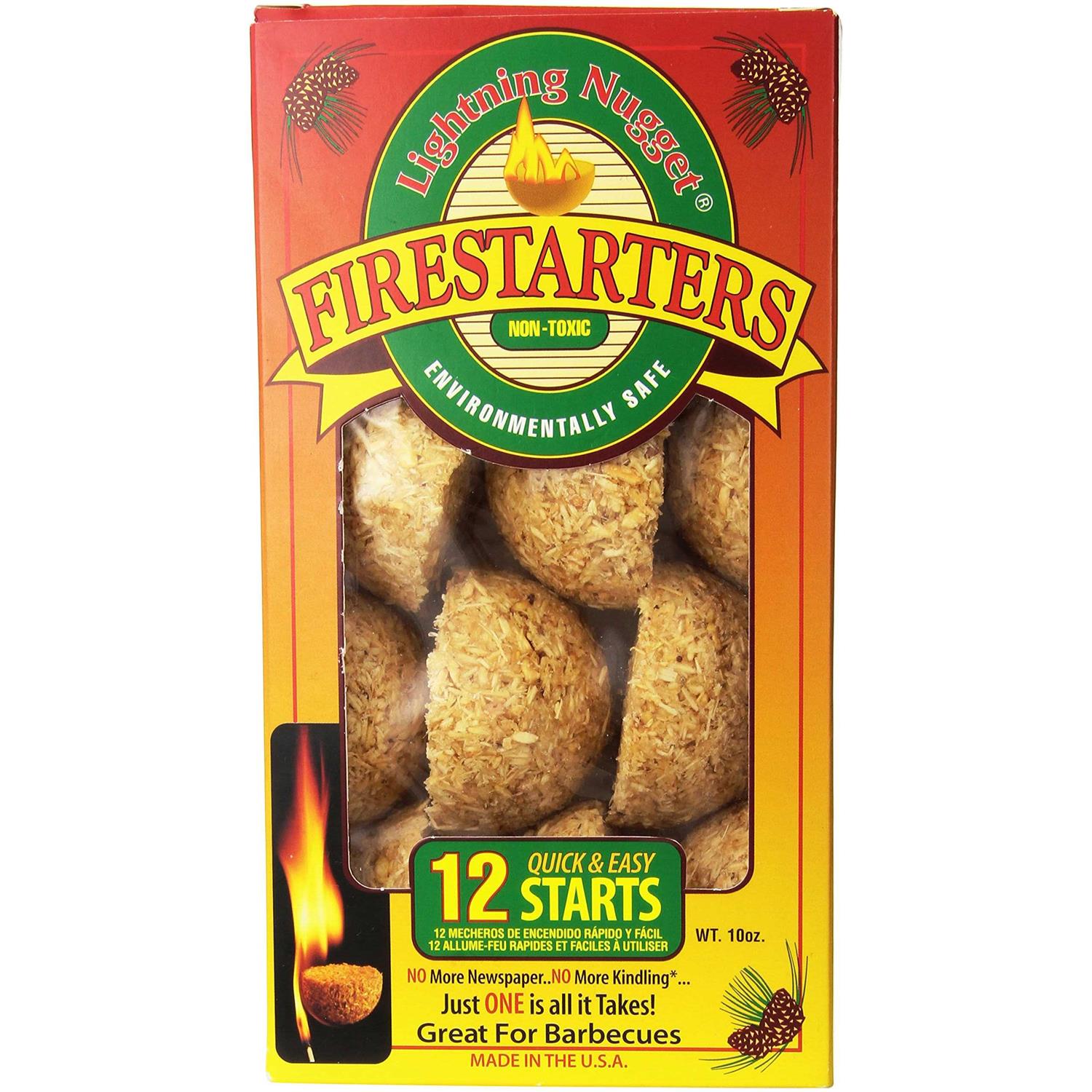 Lightning Nuggets Firestarters 12 Count