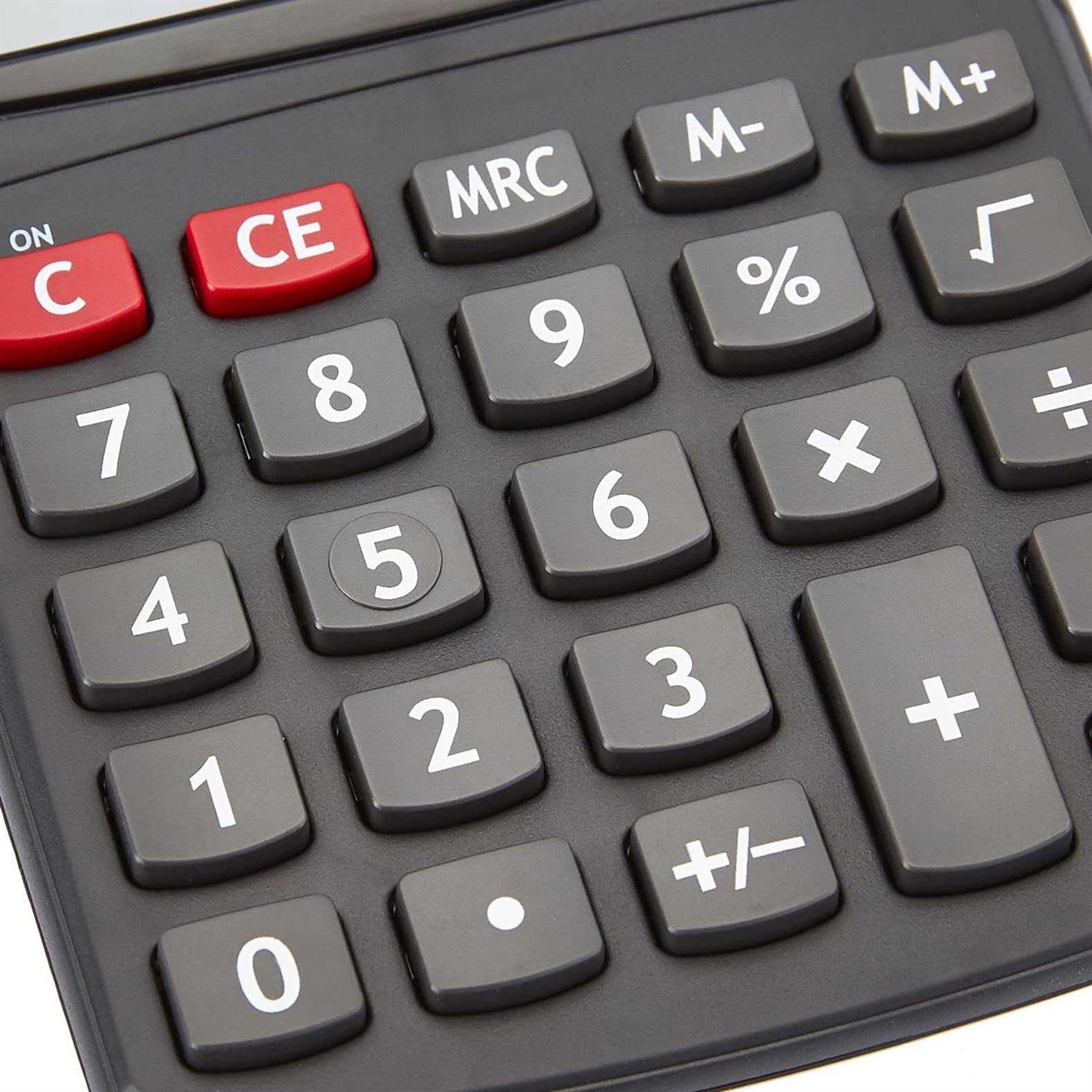 Amazon Basics Lcd 8-Digit Desktop Calculator