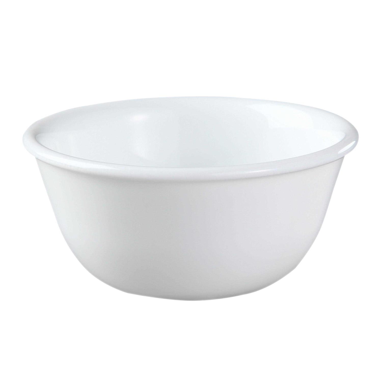 Corelle Livingware Winter Frost White Ramekin Bowl