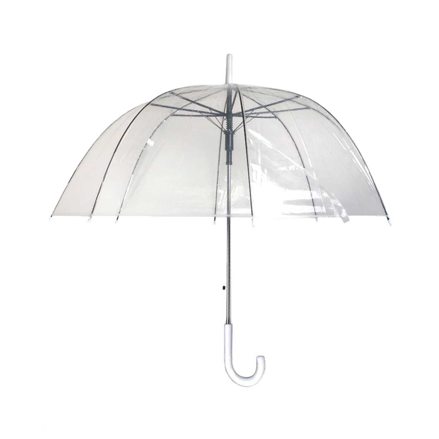Parquet See-Thru-Bubble Wind-Resistant Premium Umbrella UC18 Clear