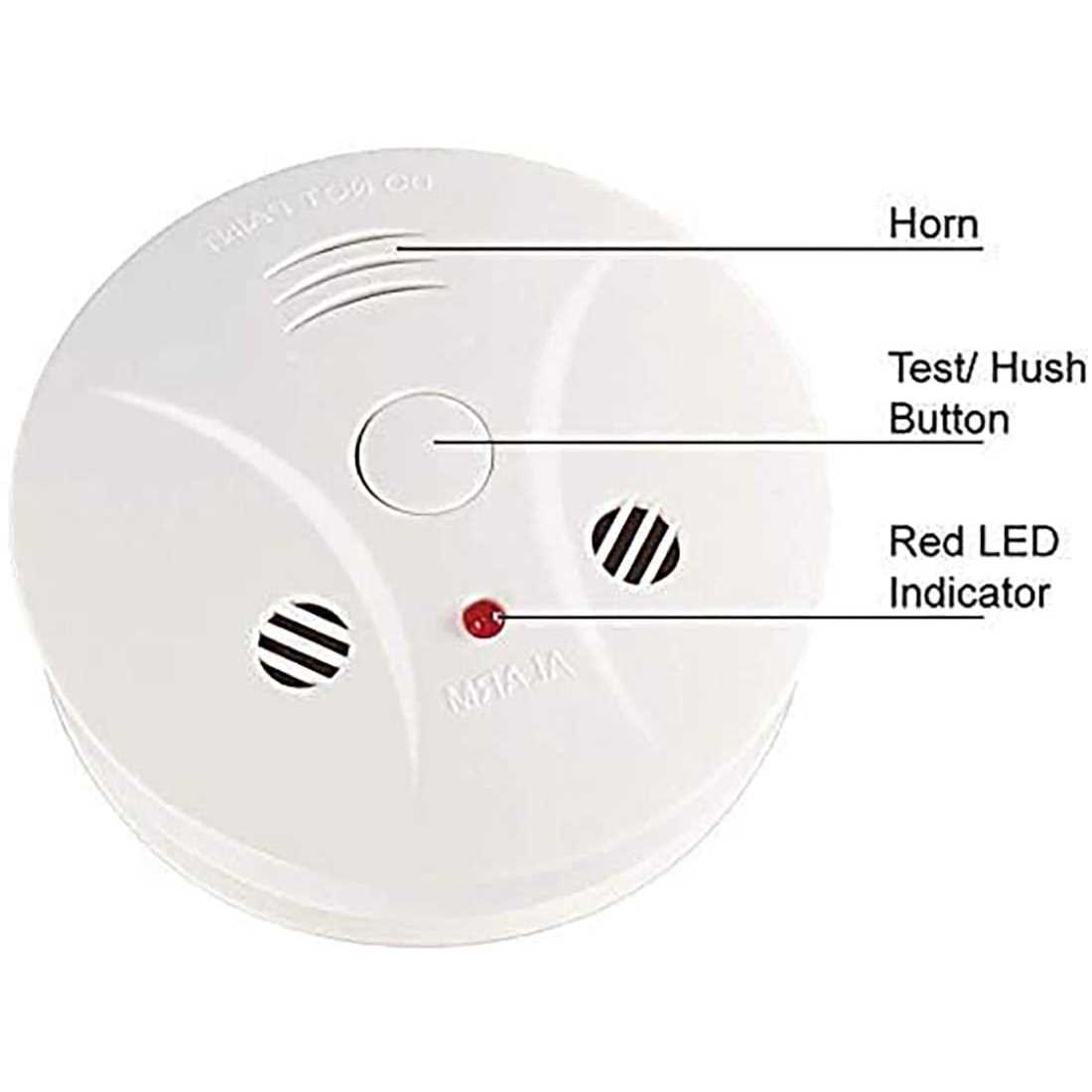 Lecoolife 3 Pack Combination Smoke and Carbon Monoxide Detector Battery Operated