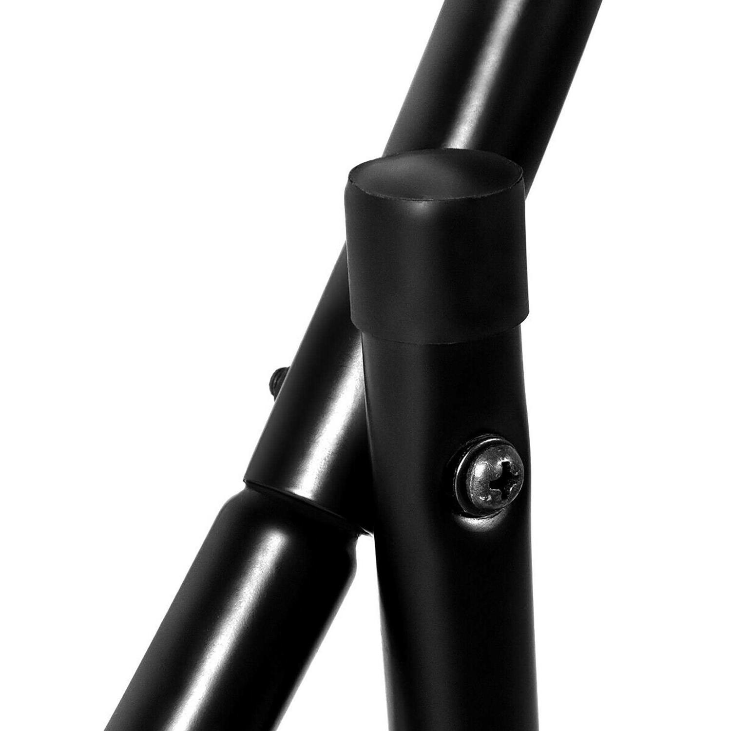 Costway 40-Inch Tubular Steel Log Hoop Firewood Storage Rack Holder Round Display