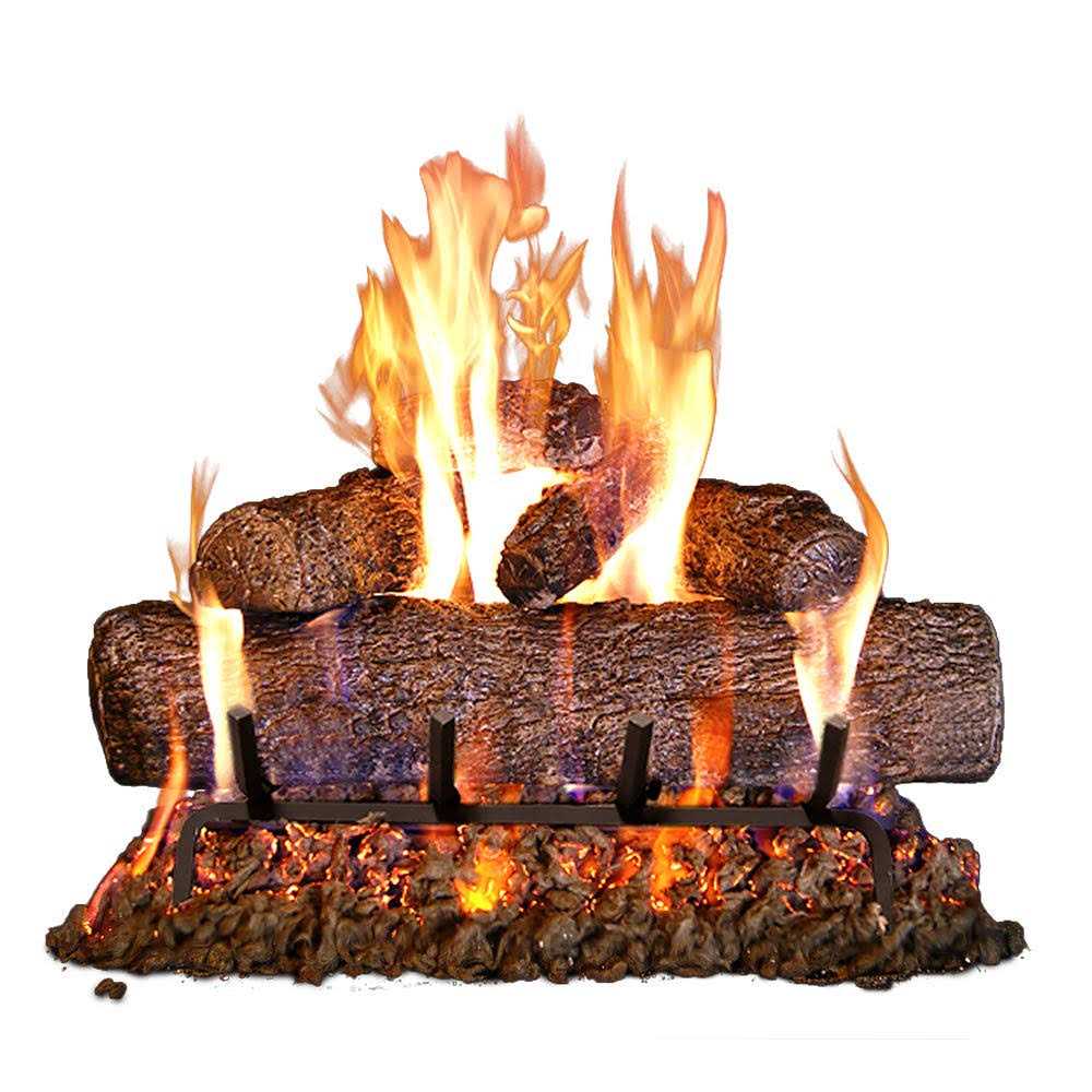 Peterson Real Fyre Live Oak Log Set With Vented Burner 68-YE