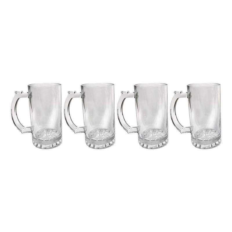 Glass Sports Mugs with Handles