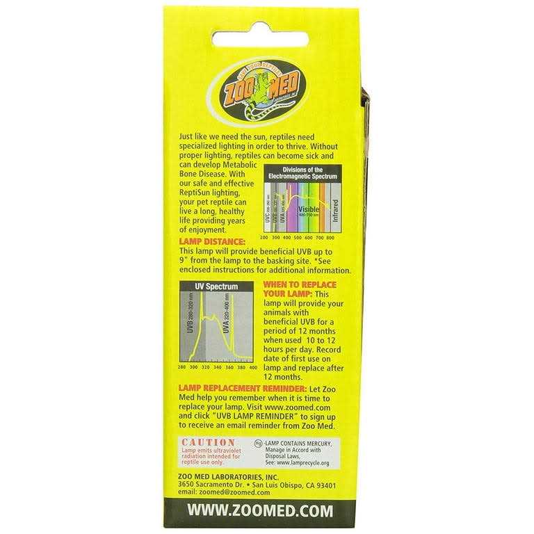 Zoo Med ReptiSun 5.0 Mini Compact Fluorescent UVB Bulb
