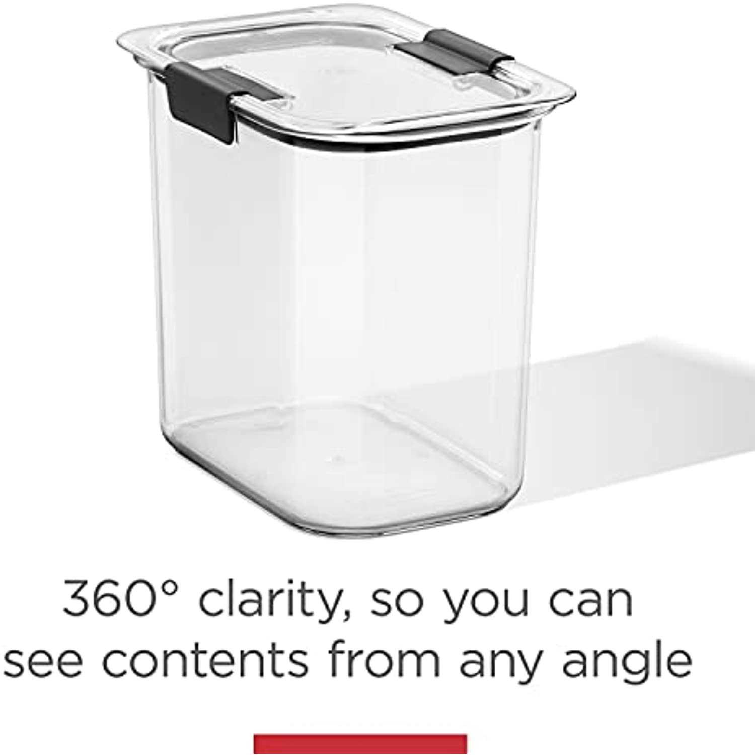 Rubbermaid Brilliance 8-Piece Pantry Food Storage Container Set