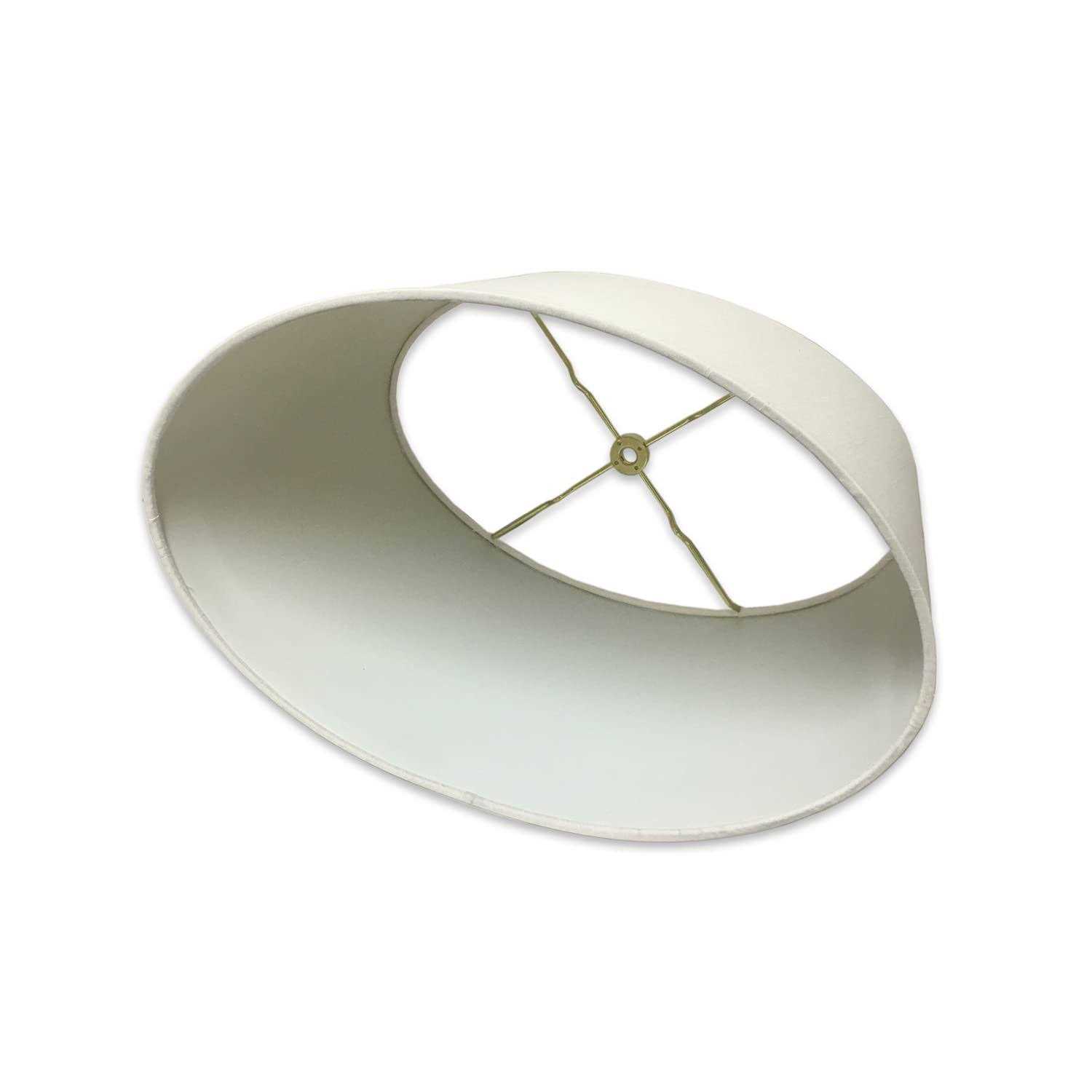 Royal Designs Shallow Oval Hardback Lamp Shade