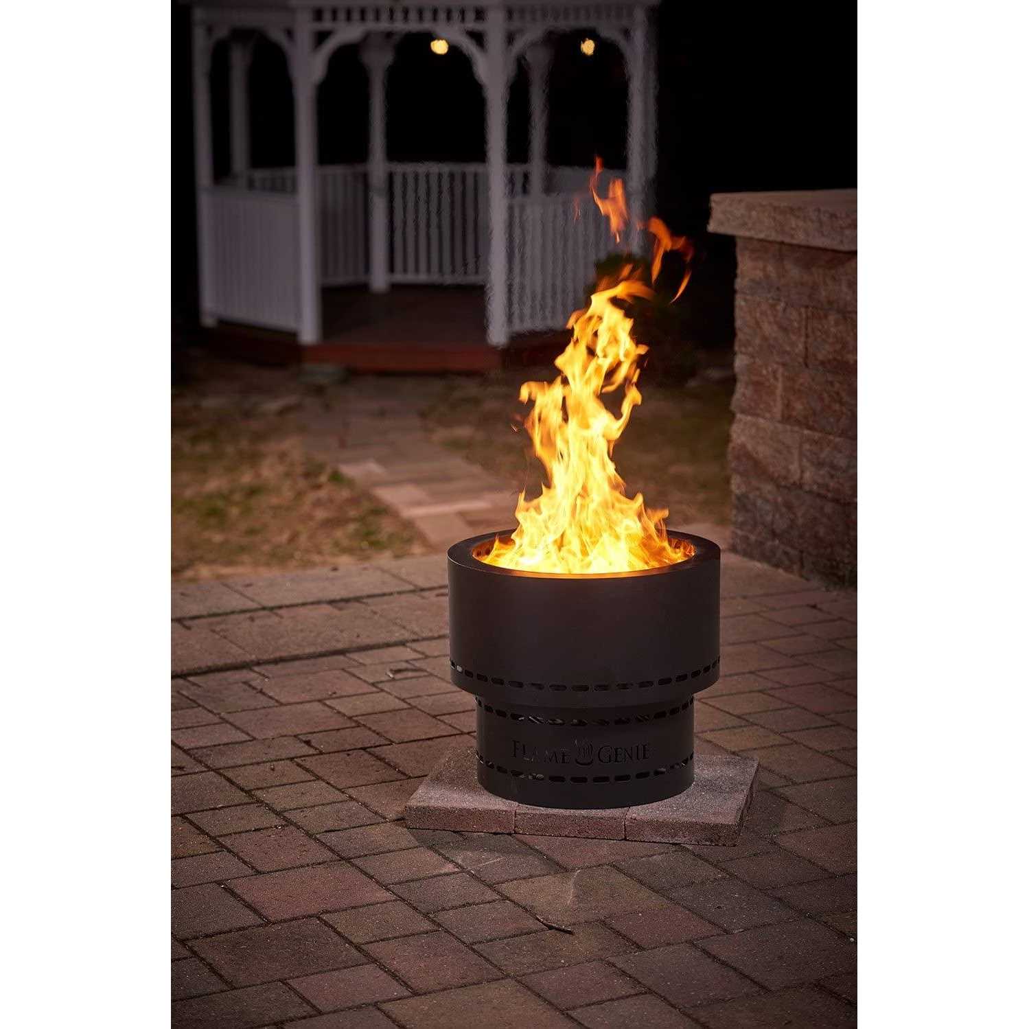Steel Fire Pit Flame Genie