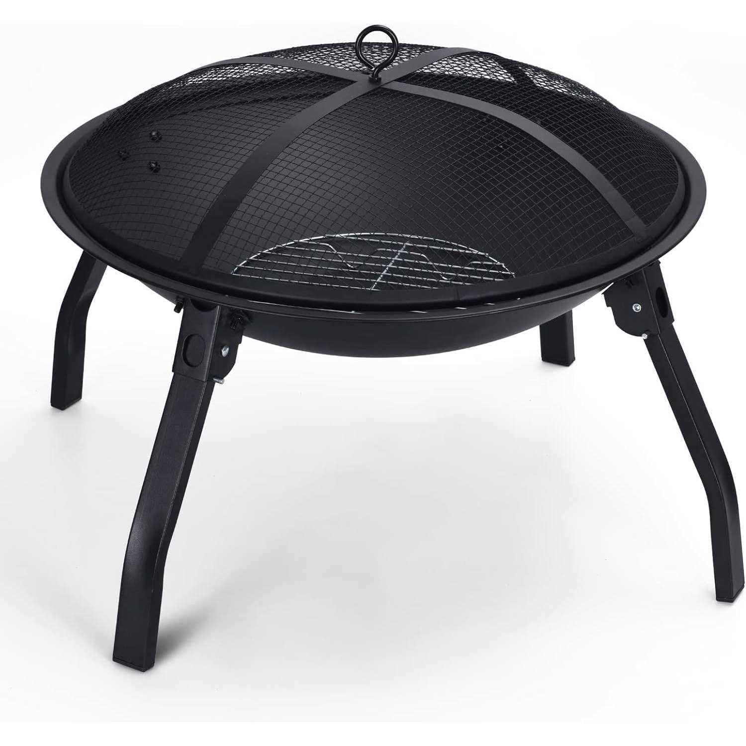 Cogesu Portable Outdoor Brazier Portable Folding Fire Pit