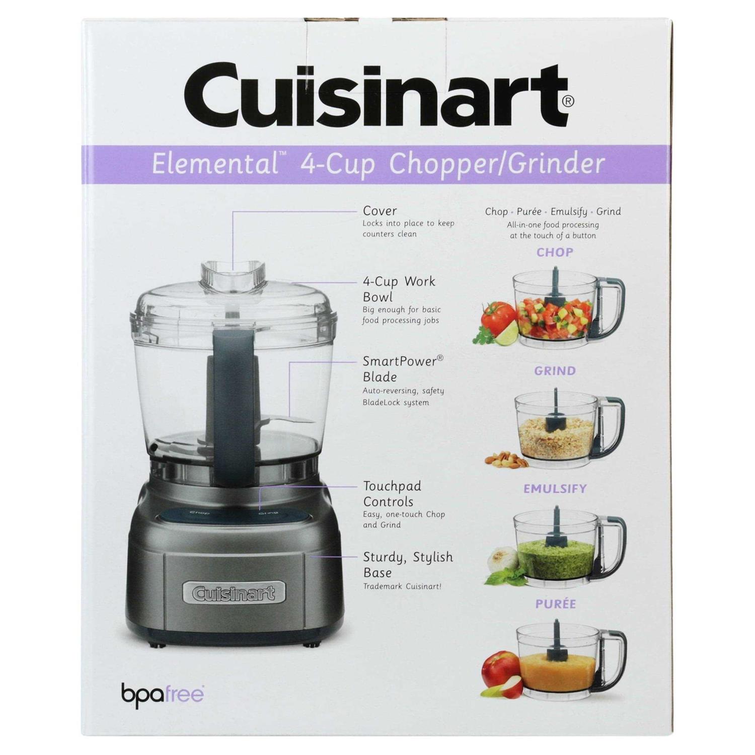 Cuisinart Elemental 4 Cup Chopper Grinder