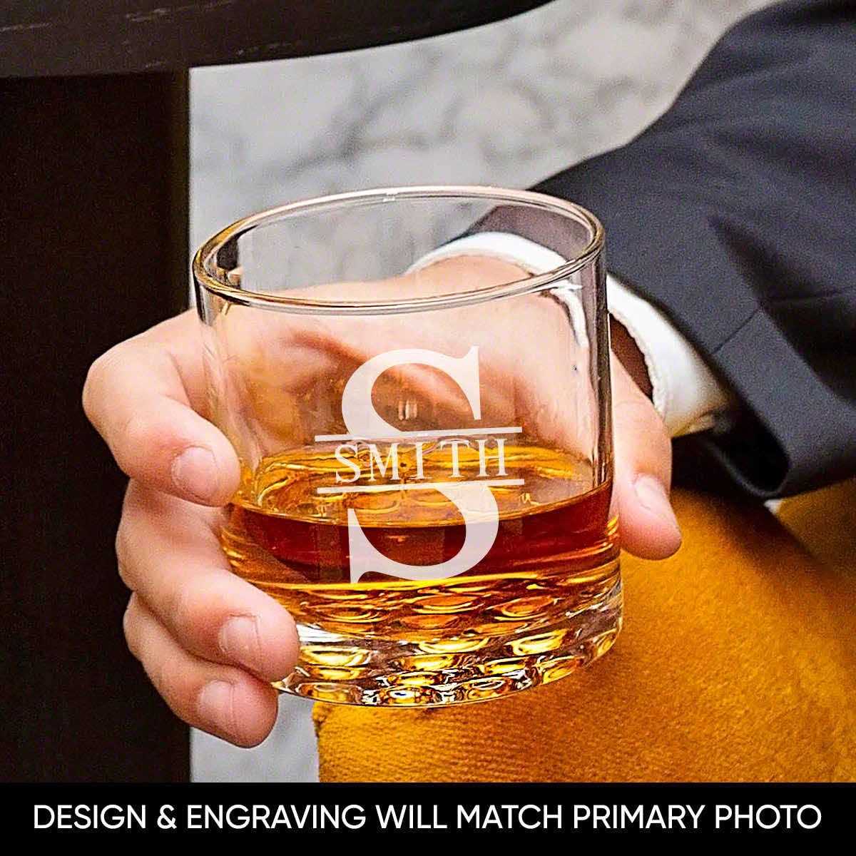 Custom Whiskey Decanter Presentation Set