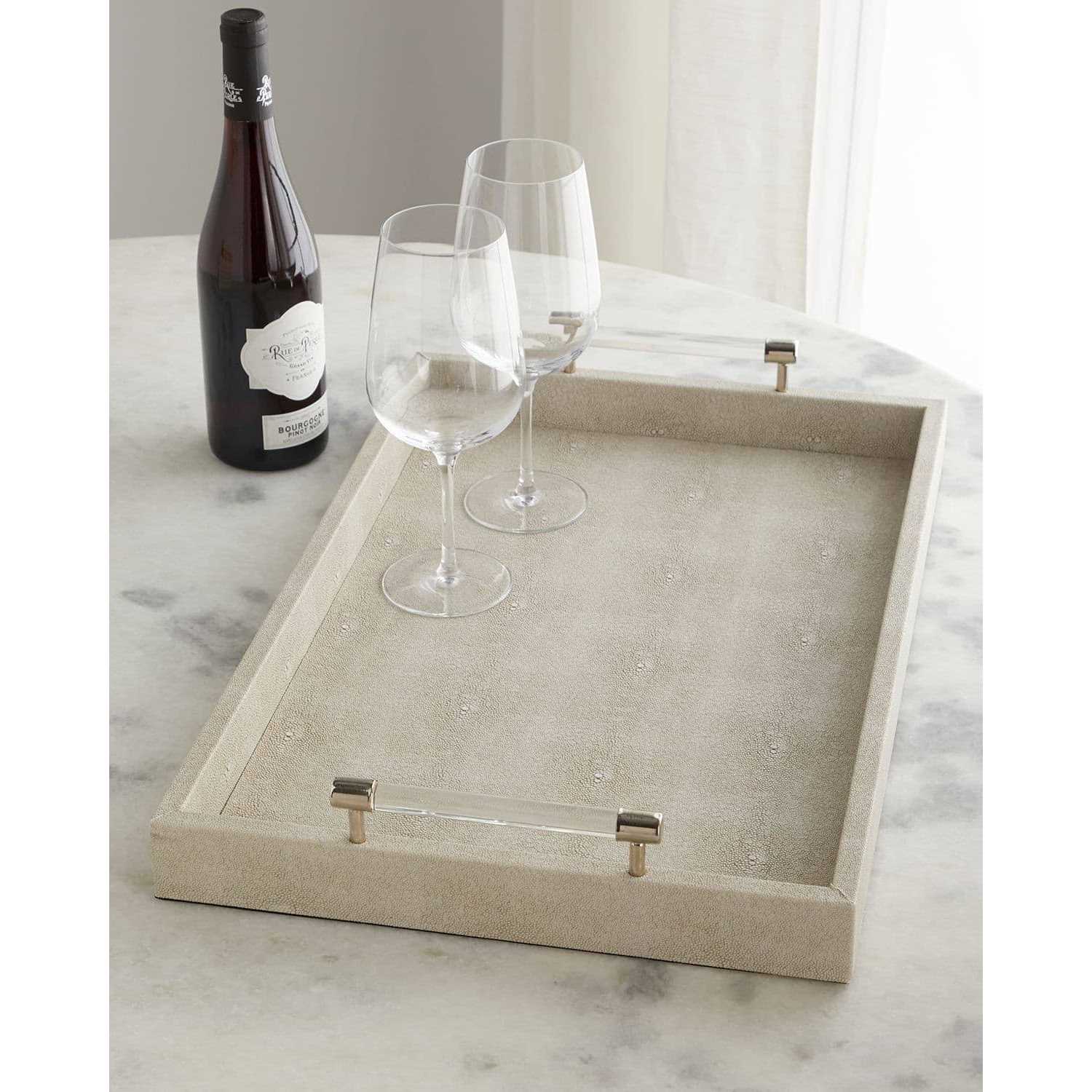 Jamie Young Shagreen Tray