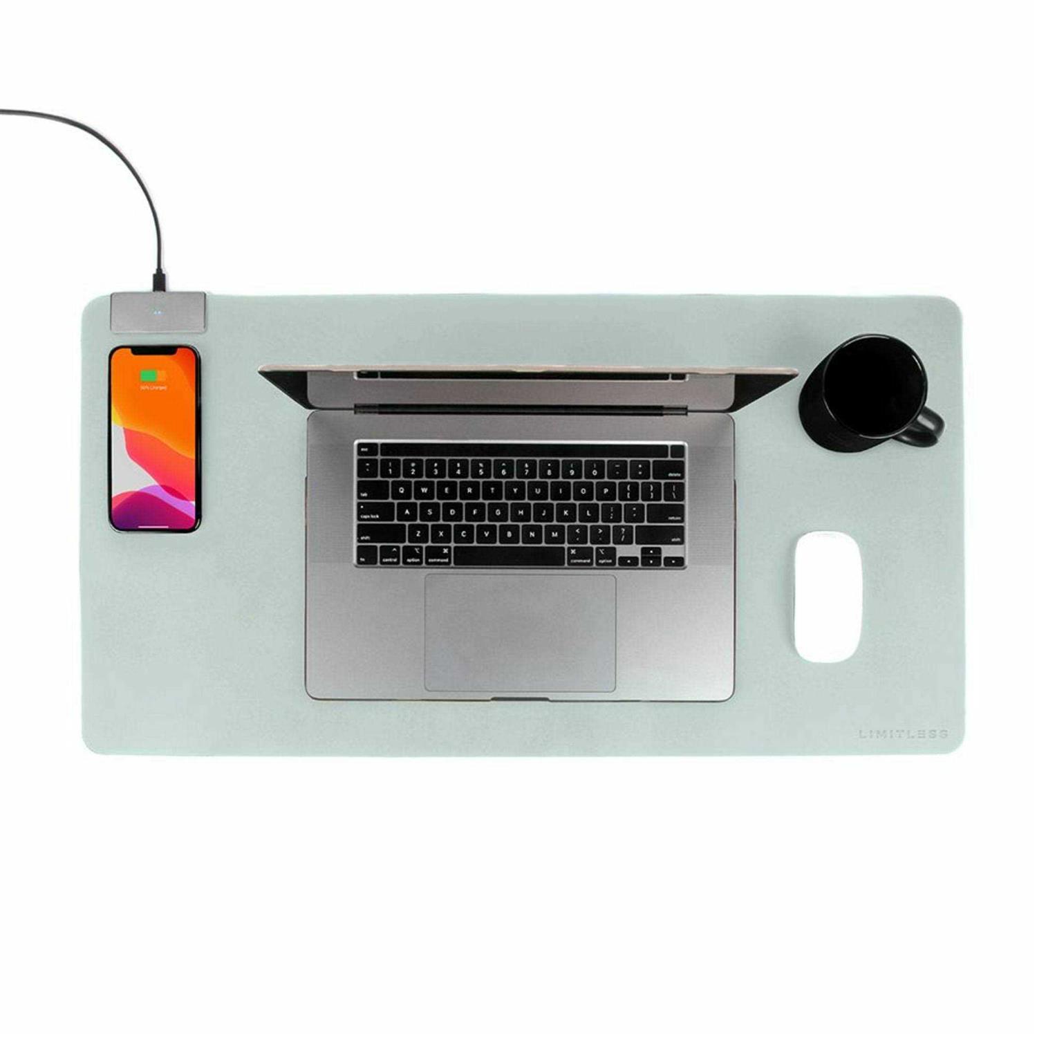 Limitless DeskPad Pro 10W Wireless Surface Mat with Cable