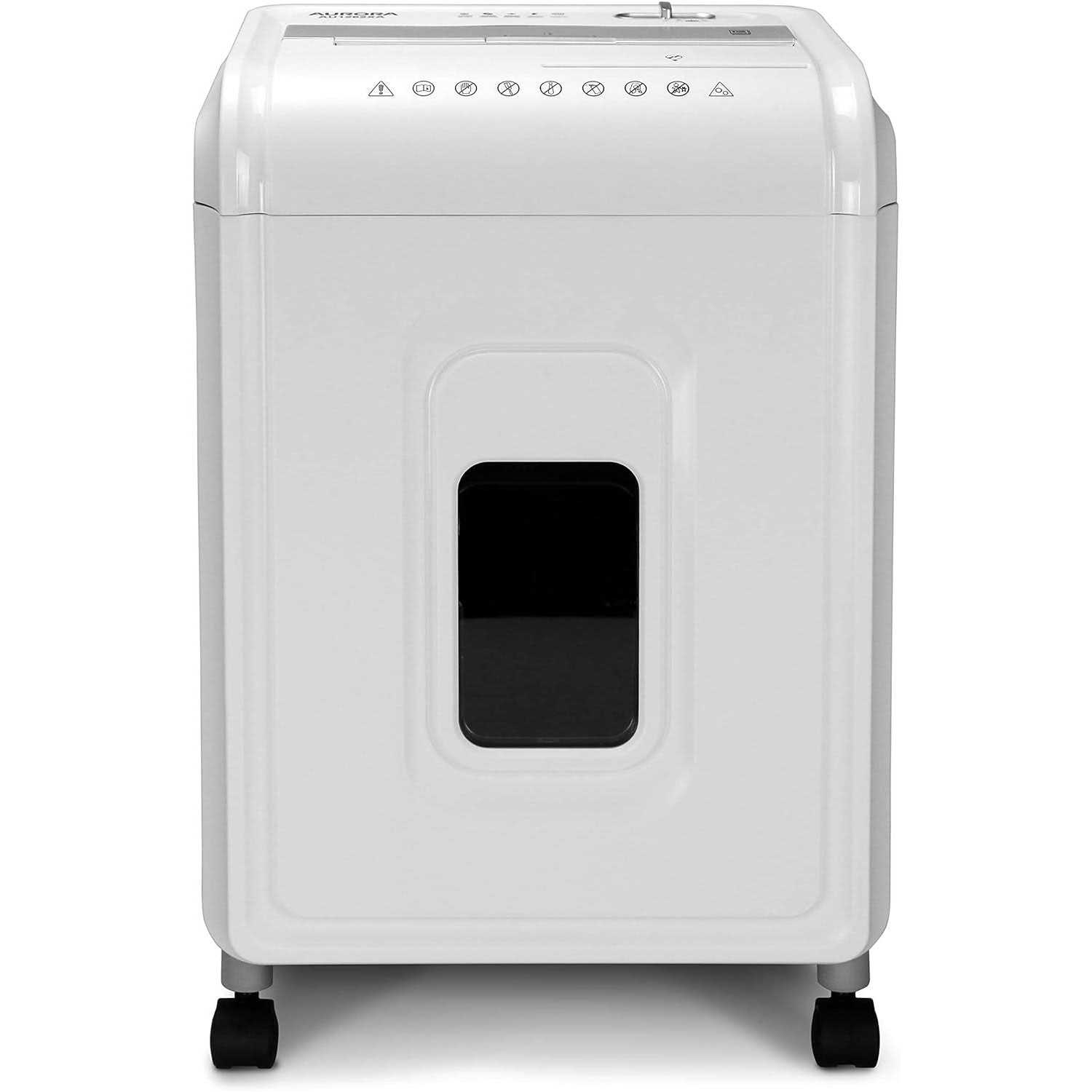 Aurora AU1262XA Anti-Jam 12-Sheet Crosscut Paper and CD/Credit Card Shredder