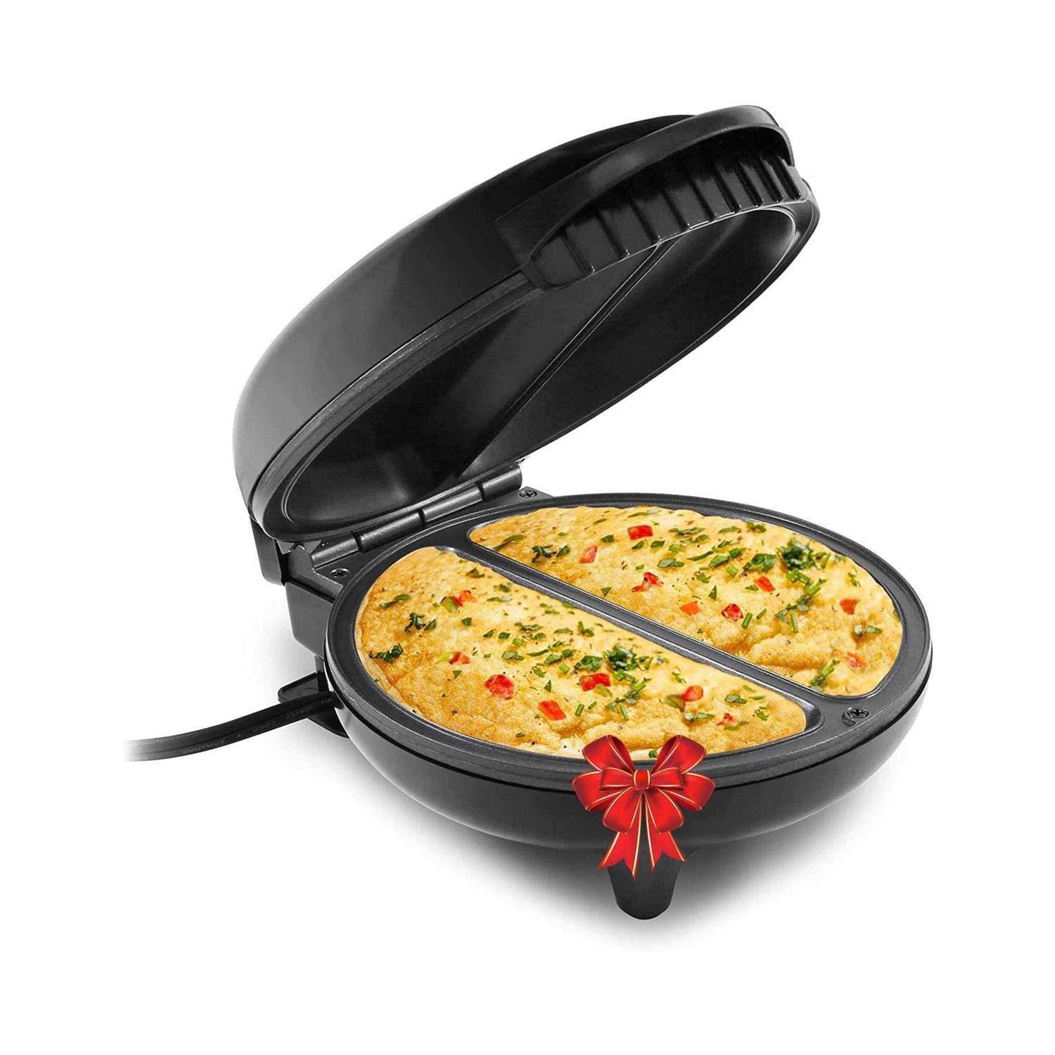 Elite Gourmet EOM205 Non-Stick Omelet Frittata Snack Pocket Maker