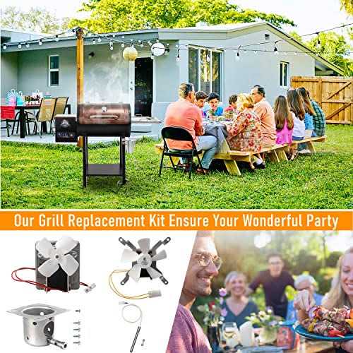 Upgrade Replacement Parts Kit for Pit Boss and Traeger Pellet Grill Smoker