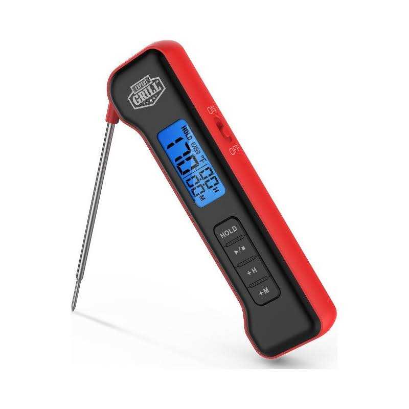 Expert Grill ABS Pocket Digital Instant Read Meat Grilling Thermometer